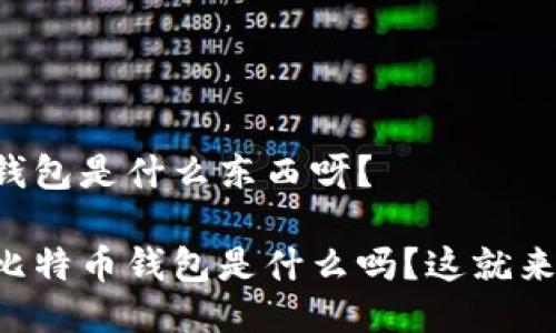 比特币钱包是什么东西呀？

想知道比特币钱包是什么吗？这就来聊聊吧！