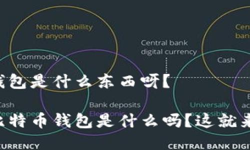 比特币钱包是什么东西呀？

想知道比特币钱包是什么吗？这就来聊聊吧！