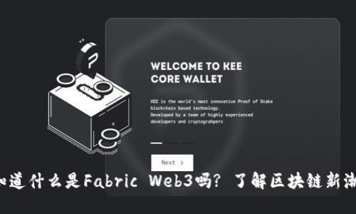你知道什么是Fabric Web3吗? 了解区块链新潮流！